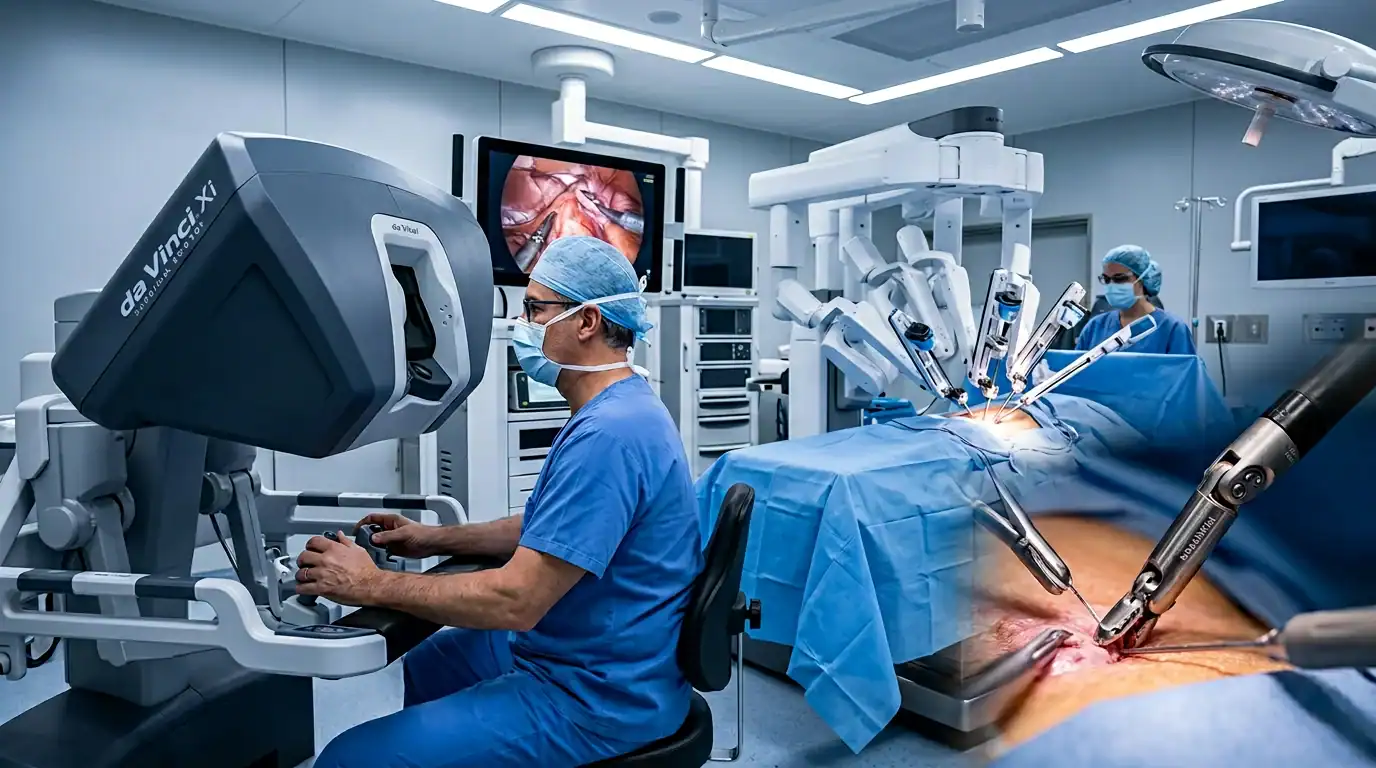 Prostatectomia robótica em Brasília para tratamento de câncer de próstata.